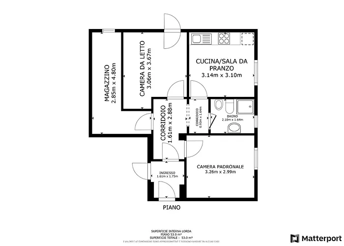 Lägenhet Il Rosso E Il - By Ligooria *